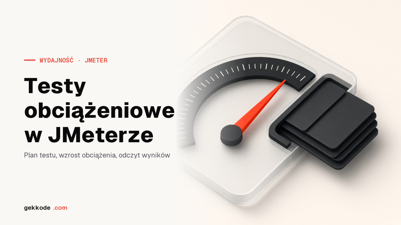 Apache JMeter: pierwszy test obciążeniowy strony krok po kroku
