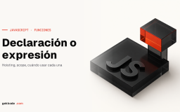 Declaración vs expresión de función en JavaScript: diferencias