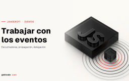Eventos en JavaScript: onclick, addEventListener y objeto Event