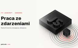 Praca ze zdarzeniami w JavaScripcie: onclick i obiekt Event