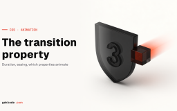 CSS transition property: how to animate without JavaScript