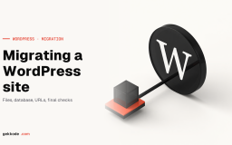 How to migrate a WordPress site to a new host, step by step
