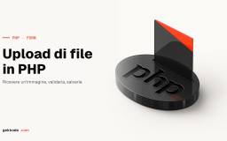 Upload di file in PHP: validazione sicura e immagini base64