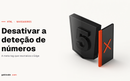 Desativar a deteção automática de números no Microsoft Edge