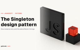 Singleton pattern in JavaScript: one instance with an ES6 class