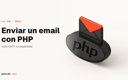 Enviar un email con PHP: SMTP, DKIM y entregabilidad