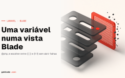 Blade: definir uma variável e mostrar HTML sem falhas