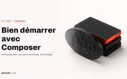 Bonnes pratiques pour commencer avec Composer