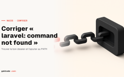 Corriger l’erreur « laravel: command not found » sur macOS
