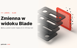 Blade: zmienne w widoku i bezpieczne wyświetlanie HTML-a