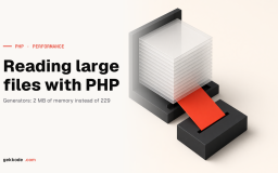 Reading large files in PHP without killing your server