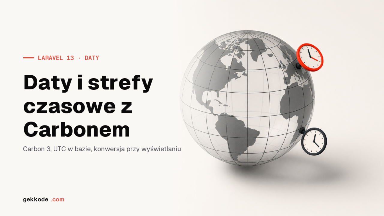 Carbon w Laravelu: daty i strefy czasowe w praktyce