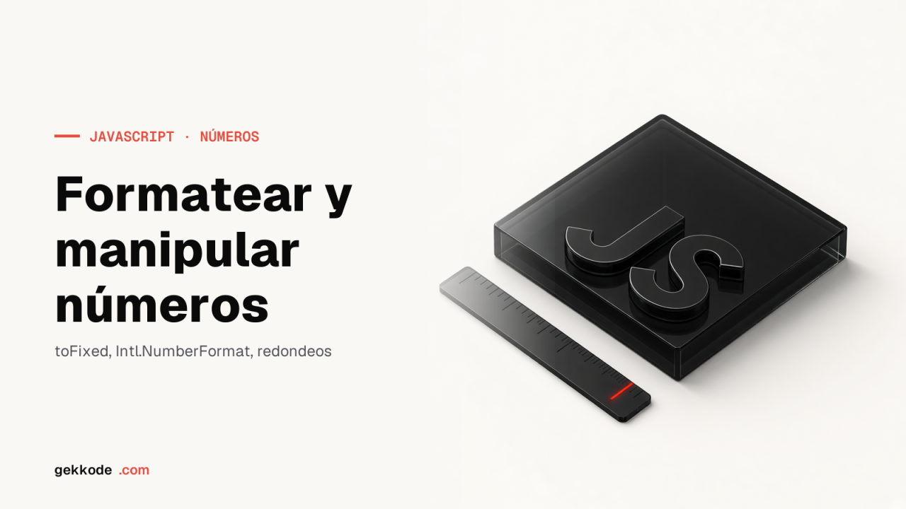 Formatear números en JavaScript con la biblioteca Numeral