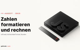 Zahlen in JavaScript formatieren und umrechnen mit Numeral