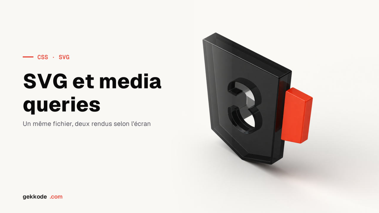 Utilisation du SVG avec Media Queries
