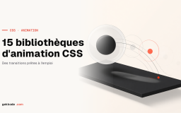 15 bibliothèques d’animation CSS géniales à connaître