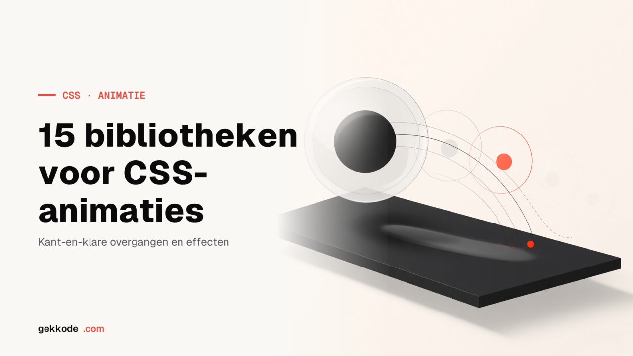 15 CSS-animatiebibliotheken die elke developer moet kennen