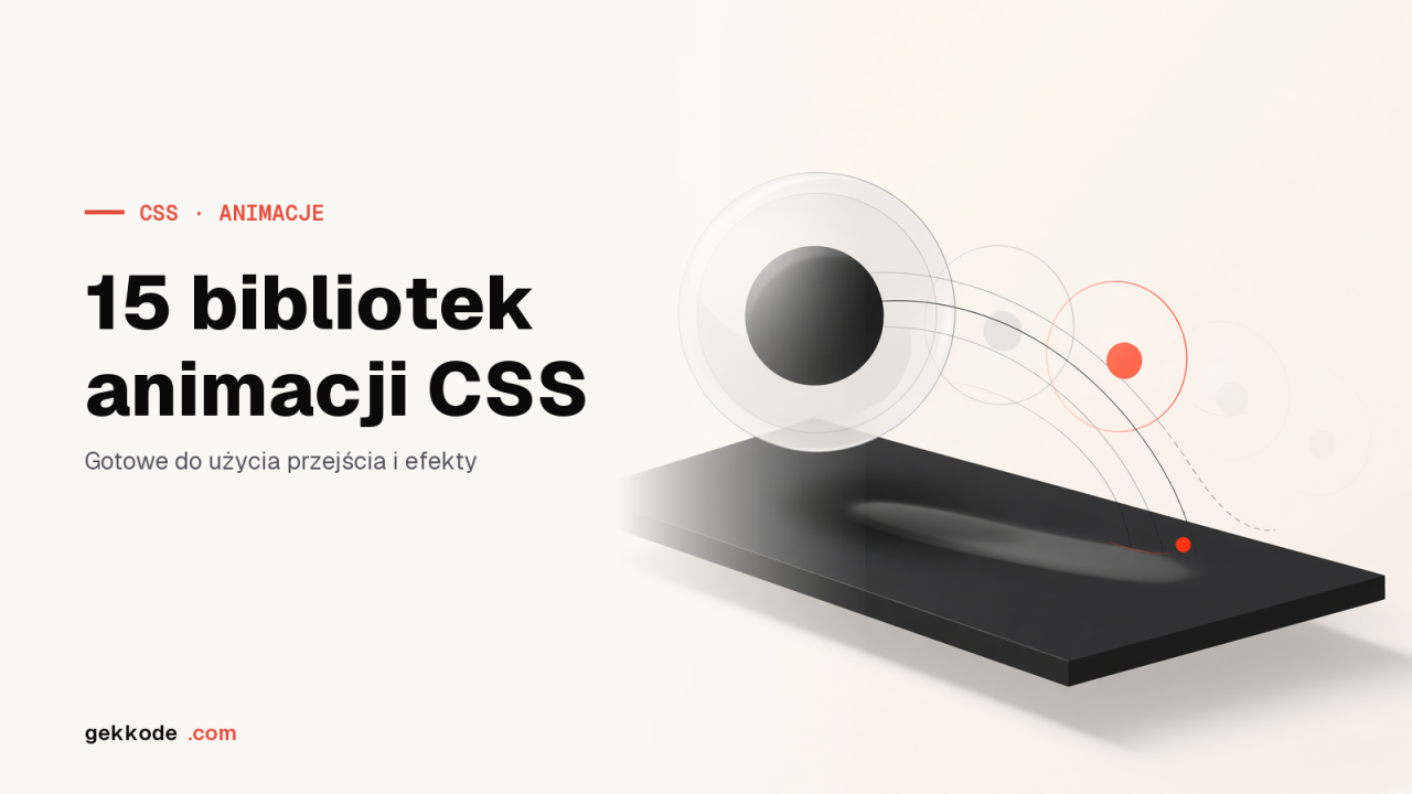 15 świetnych bibliotek animacji CSS, które warto znać