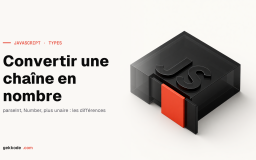 Convertir une chaîne de caractères en un nombre en JavaScript