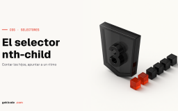 Selector CSS nth-child: odd, even y fórmulas con ejemplos