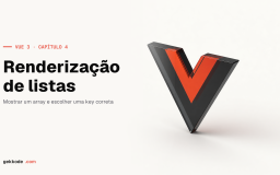 Tutorial Vue 3 – renderizar listas com v-for e :key