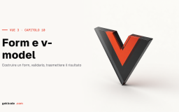 Tutorial VueJS 3: gestire i form con v-model e validazione