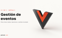 Tutorial VueJS 3: gestionar los eventos con v-on y @