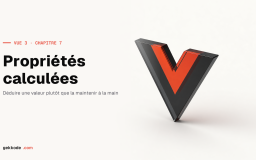 Tutoriel VueJS 3 – Propriétés calculées