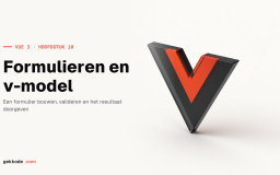 Vue 3-tutorial: formulieren binden en valideren met v-model