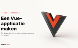 Vue 3-tutorial – een Vue-applicatie maken met create-vue