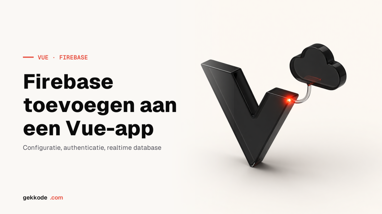 Firebase toevoegen aan je Vue 3-app met Firestore en VueFire