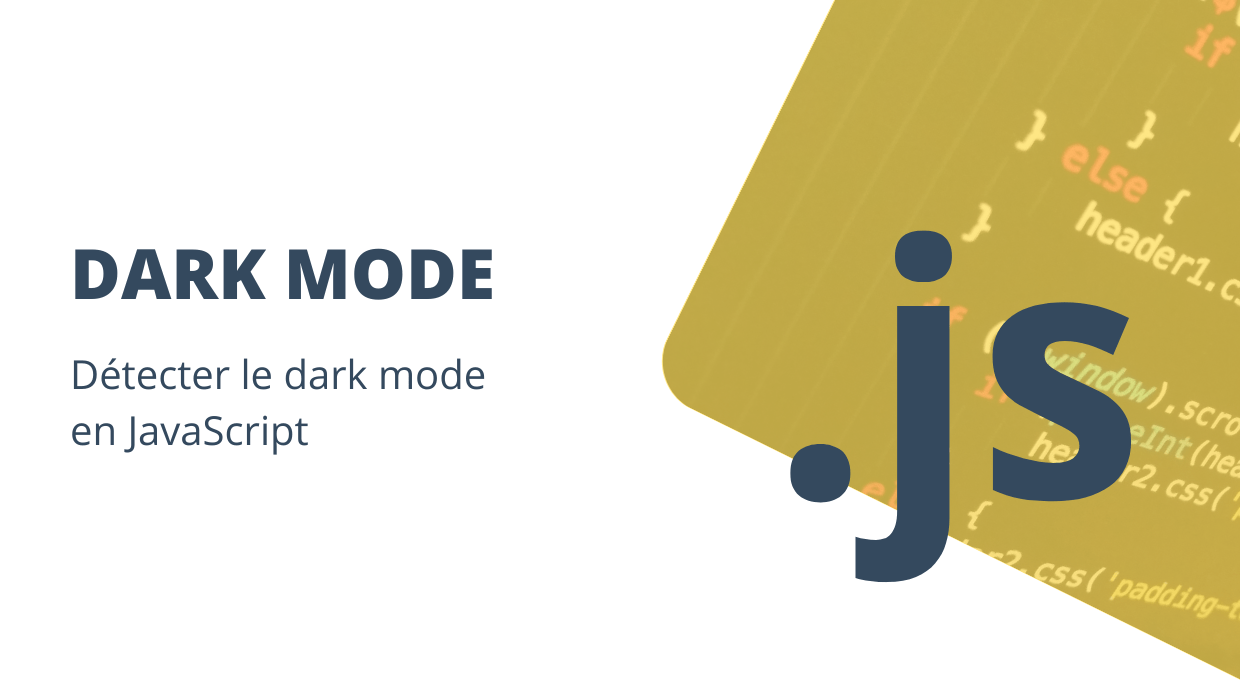 javascript dark mode