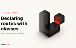 Declare Laravel routes with classes instead of route files