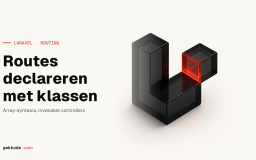 Laravel-routes declareren met klassen in plaats van bestanden