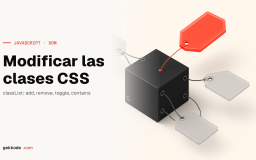 Cómo modificar las clases CSS en JavaScript con classList