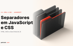Criar um sistema de separadores em JavaScript e CSS