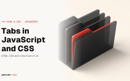 Build a tab system in JavaScript and CSS, with ARIA attributes