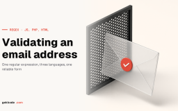 Email regex: validate an email address in JavaScript and PHP