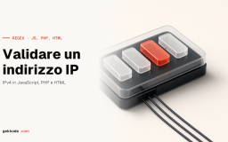 Espressione regolare per validare un indirizzo IP (IPv4 e IPv6)