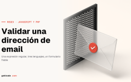 Expresión regular para validar un email en JavaScript y PHP