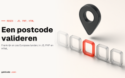 Postcode regex: een Franse postcode valideren in JS, PHP en HTML