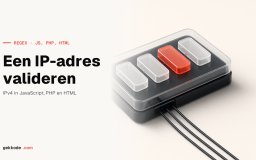 IP-adres valideren met regex: patroon voor IPv4 en IPv6