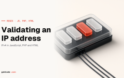 Regex to validate an IP address: IPv4 and IPv6 patterns