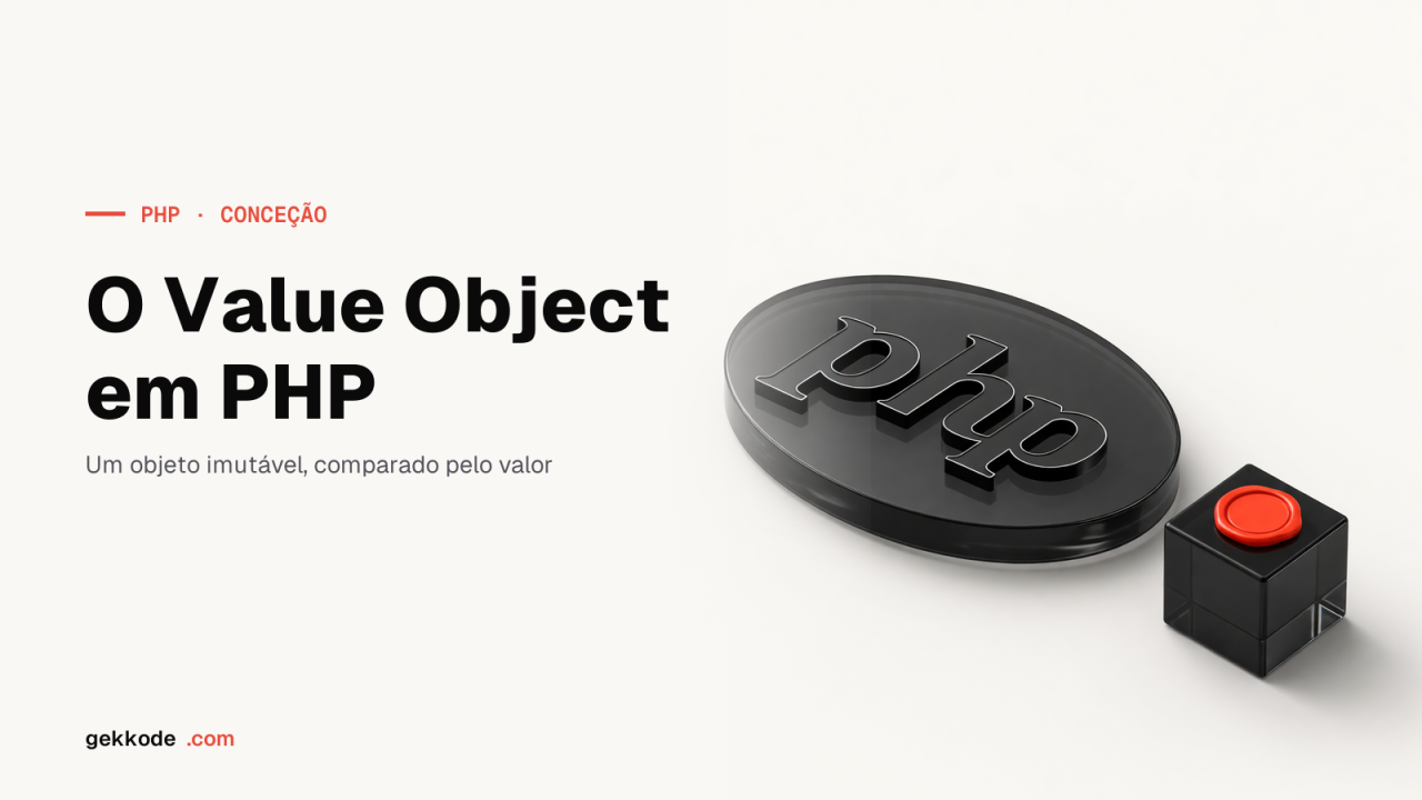 Value Object em PHP: imutabilidade, igualdade e validação