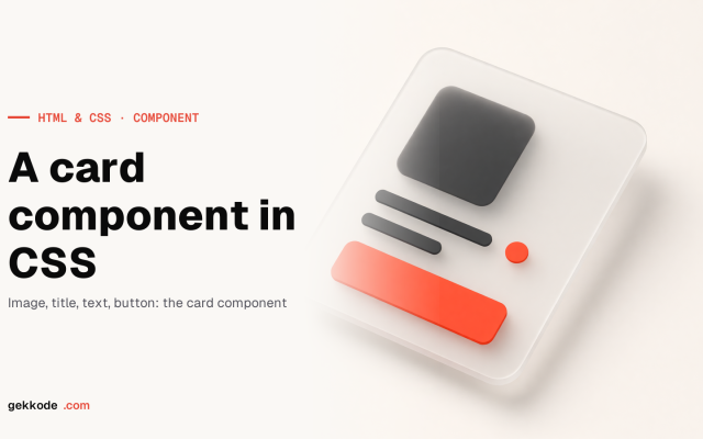 CSS card UI: build a hover card with the filter property