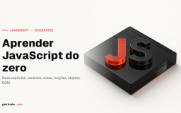 Aprender JavaScript: tutorial para principiantes passo a passo