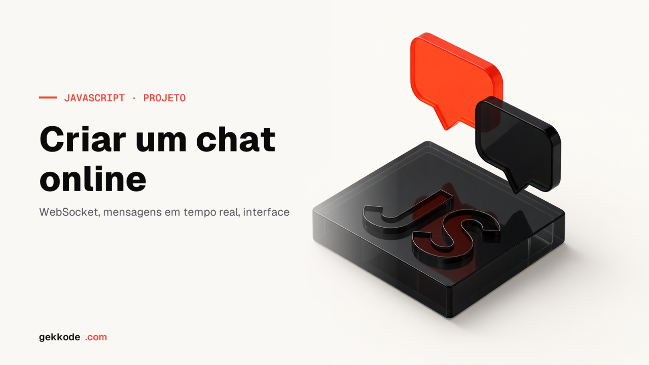 Tutorial de JavaScript: criar um chat online com WebSockets