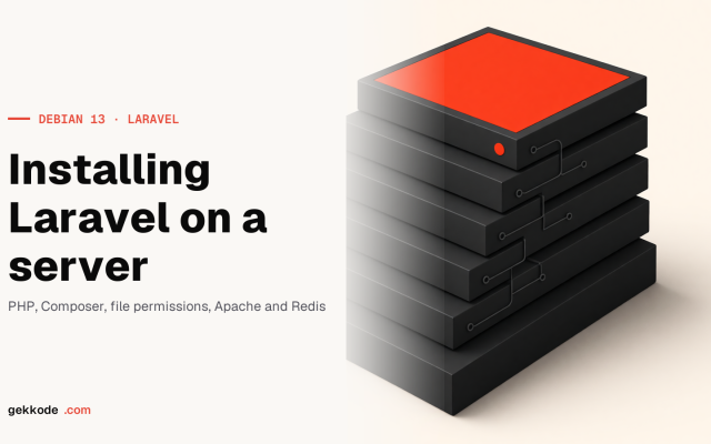 Install Laravel 13 on a Debian 13 server with nginx