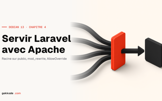 Servir une application Laravel avec Apache sur Debian 13