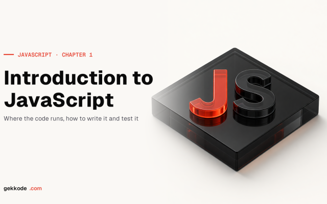 Introduction to JavaScript: your first Hello World